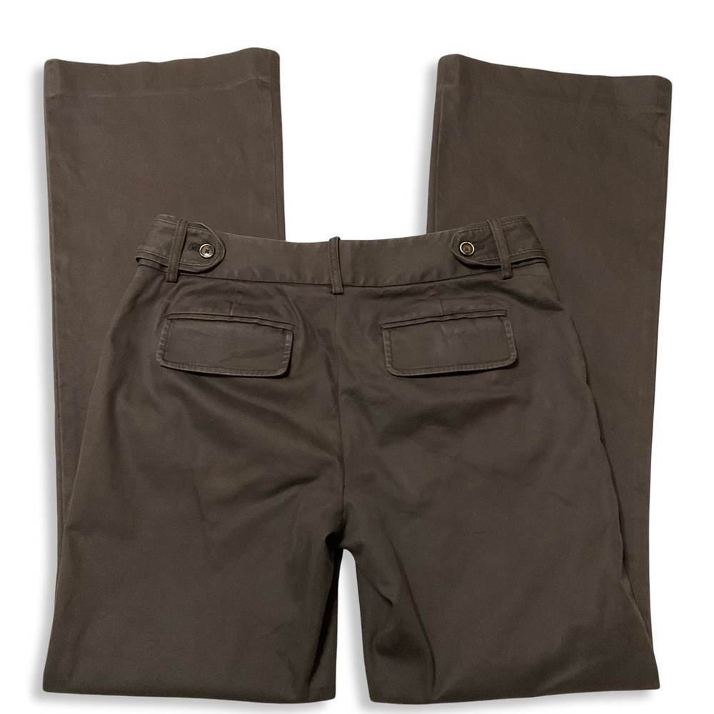 Banana Republic Y2K Pants Womens 4 Bootcut Brown Stretch Preppy Office Work